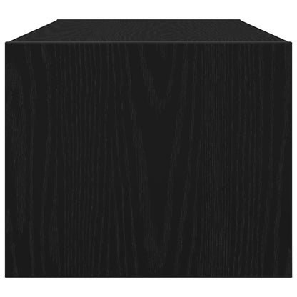 Mobili TV 2 pz Rovere Nero 80x31x25,5 cm in Legno Multistrato - homemem39