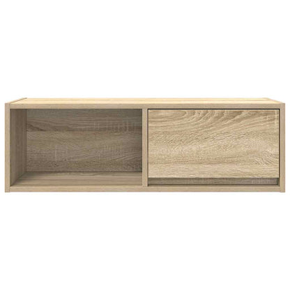 Mobile Porta TV Rovere Sonoma 80x31x25,5 cm Legno Multistrato - homemem39