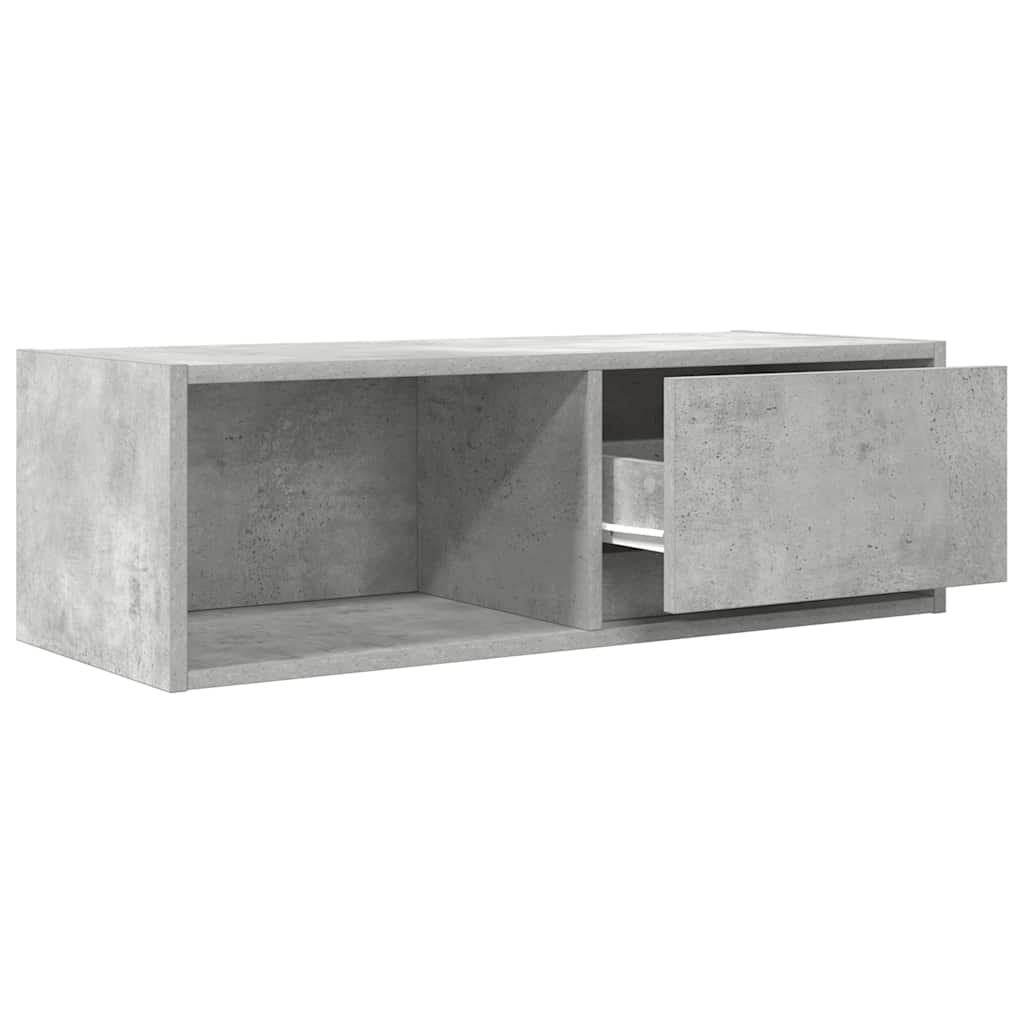 Mobili TV 2 pz Grigio Cemento 80x31x25,5cm in Legno Multistrato - homemem39