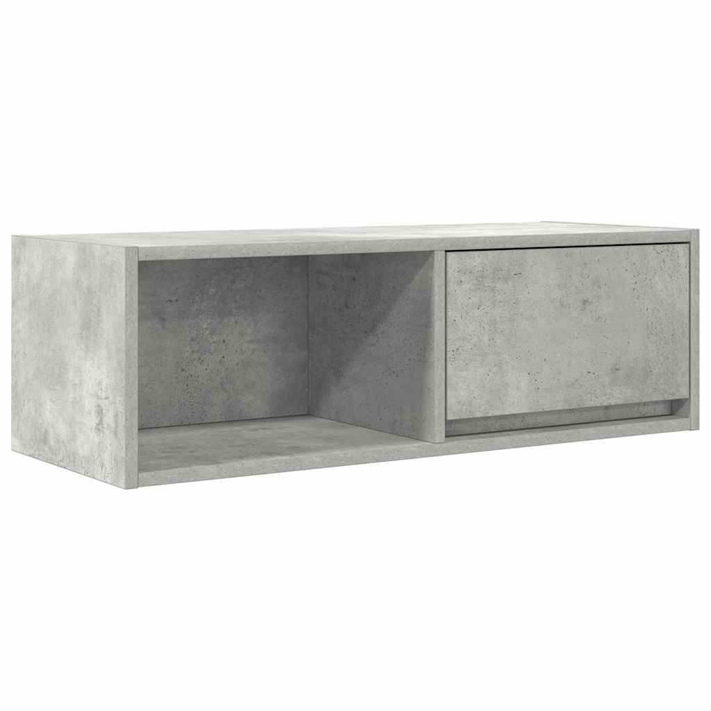 Mobili TV 2 pz Grigio Cemento 80x31x25,5cm in Legno Multistrato - homemem39