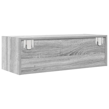Mobile Porta TV Grigio Sonoma 80x31x25,5 cm Legno Multistrato - homemem39