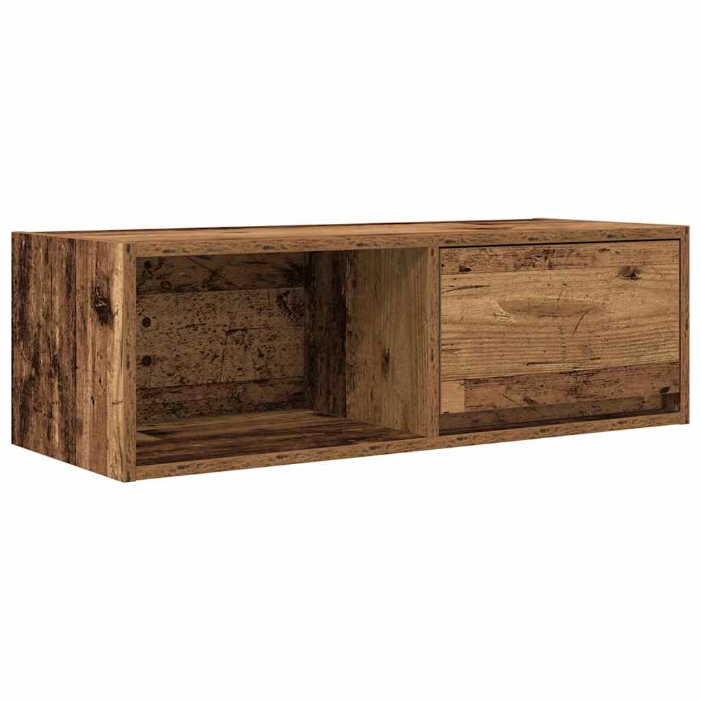 Mobili Porta TV 2 pz Legno Antico 80x31x25,5 cm in Truciolato - homemem39