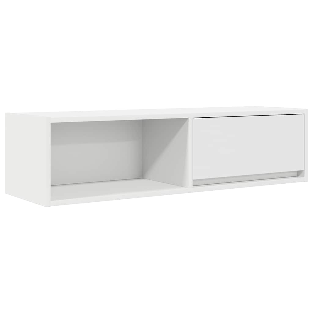 Mobile Porta TV Bianco 100x31x25,5 cm in Legno Multistrato - homemem39