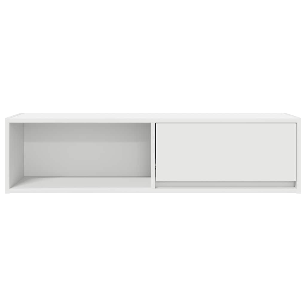 Mobile Porta TV Bianco 100x31x25,5 cm in Legno Multistrato - homemem39