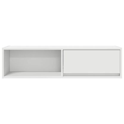 Mobile Porta TV Bianco 100x31x25,5 cm in Legno Multistrato - homemem39