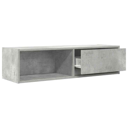 Mobile TV Grigio Cemento 100x31x25,5 cm Legno Multistrato - homemem39