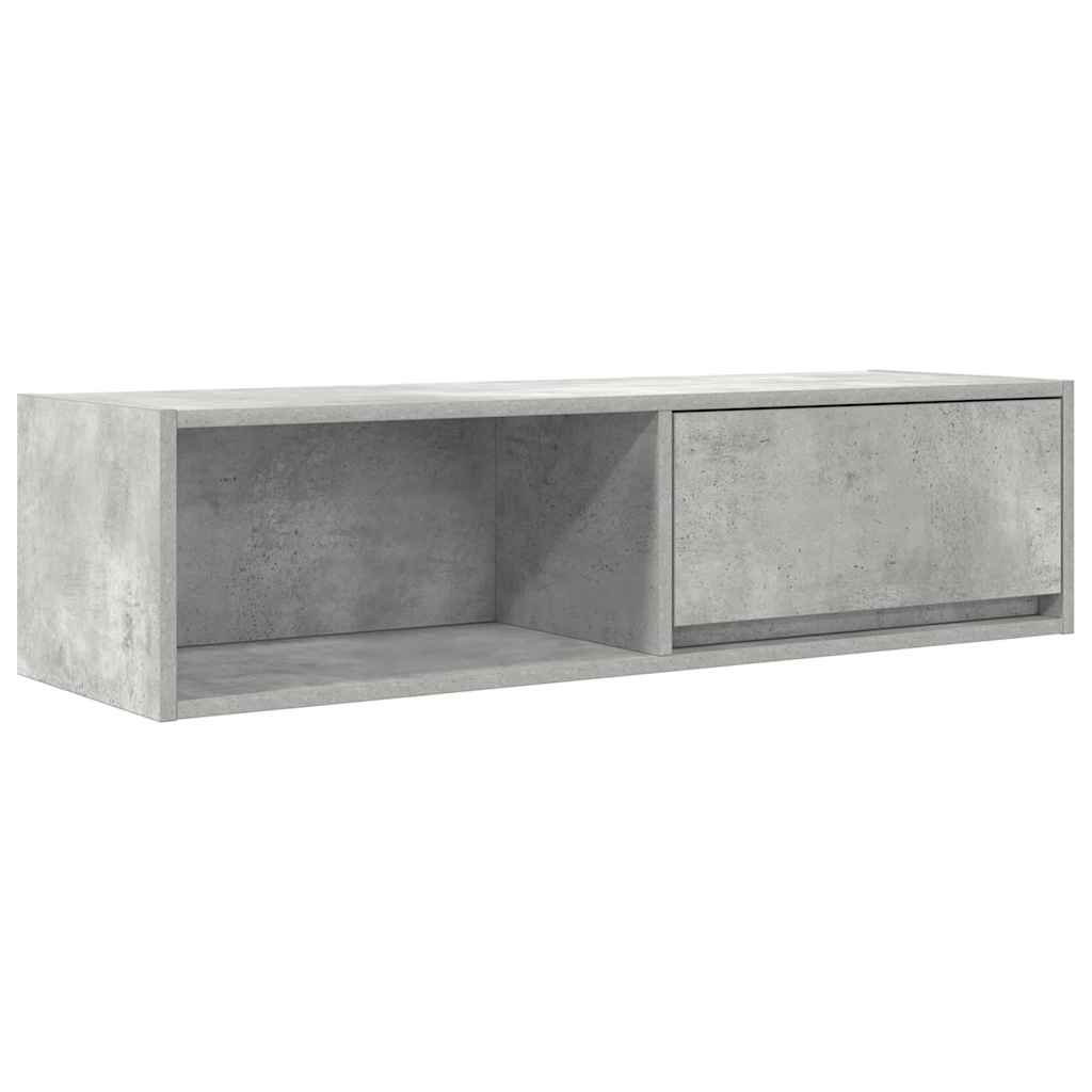 Mobili TV 2 pz Grigio Cemento 100x31x25,5 cm Legno Multistrato - homemem39