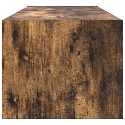 Mobile TV Rovere Fumo 100x31x25,5 cm in Legno Multistrato