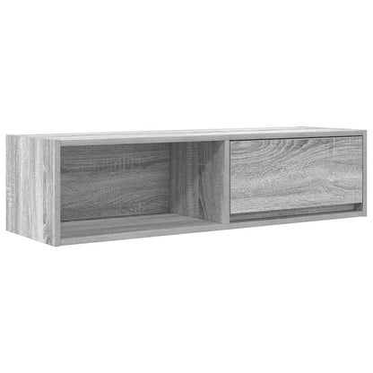 Mobile TV Grigio Sonoma 100x31x25,5 cm in Legno Multistrato - homemem39