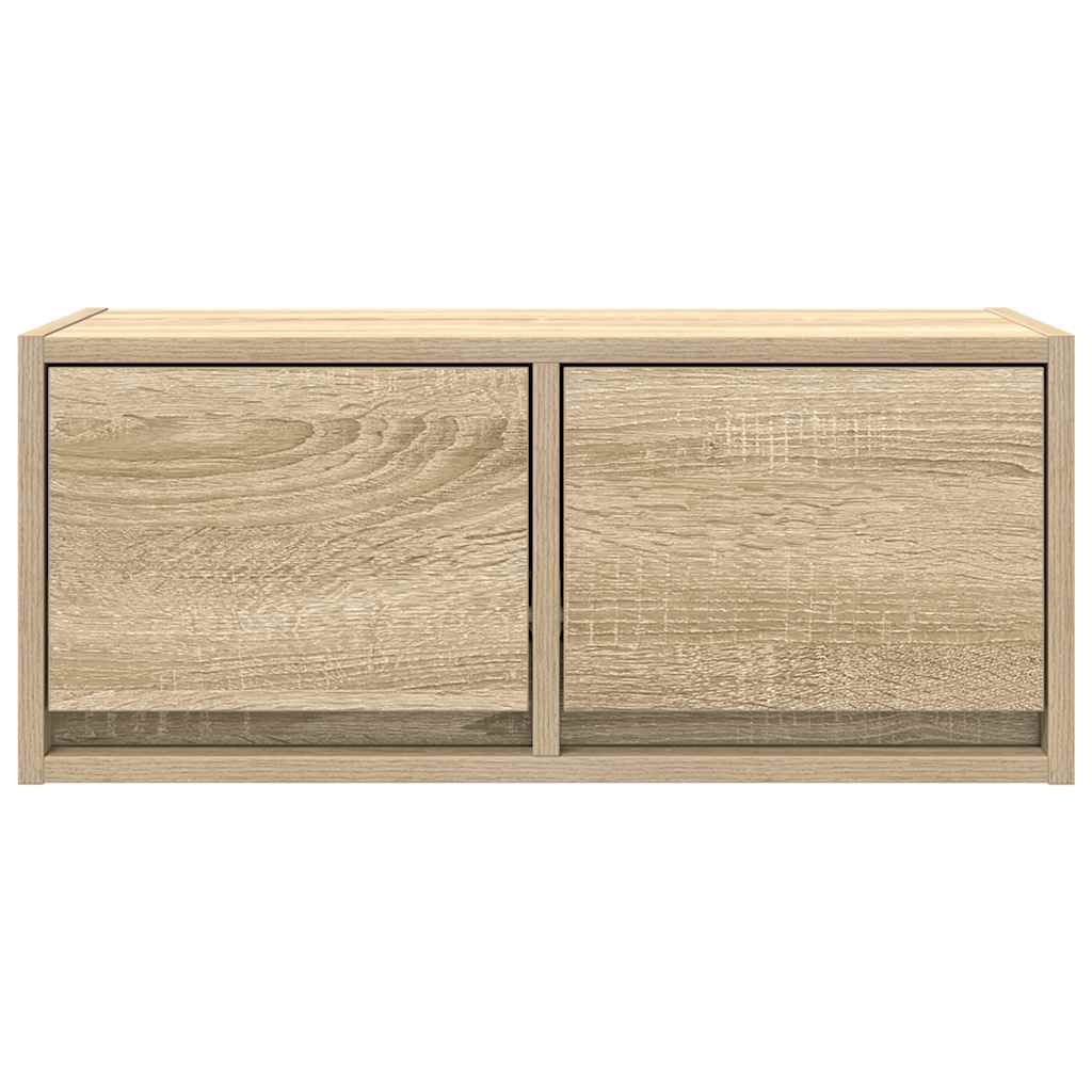 Mobile Porta TV Rovere Sonoma 60x31x25,5 cm Legno Multistrato - homemem39