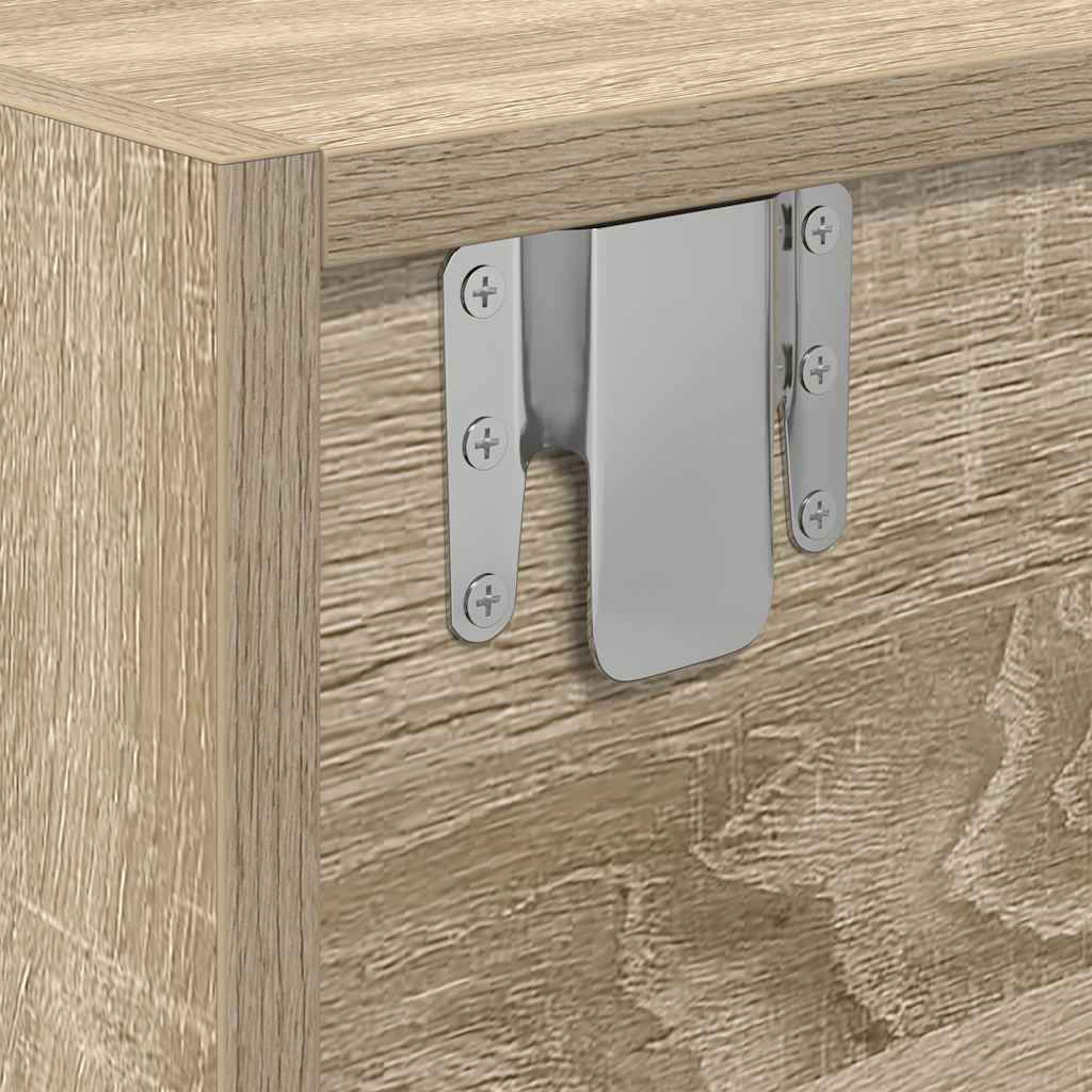 Mobile Porta TV Rovere Sonoma 60x31x25,5 cm Legno Multistrato - homemem39