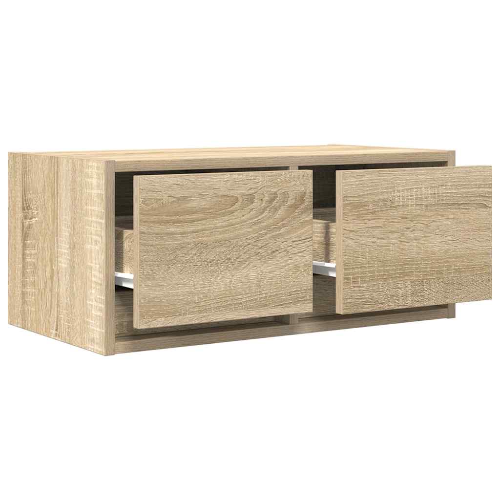 Mobili TV 2 pz Rovere Sonoma 60x31x25,5 cm in Legno Multistrato - homemem39