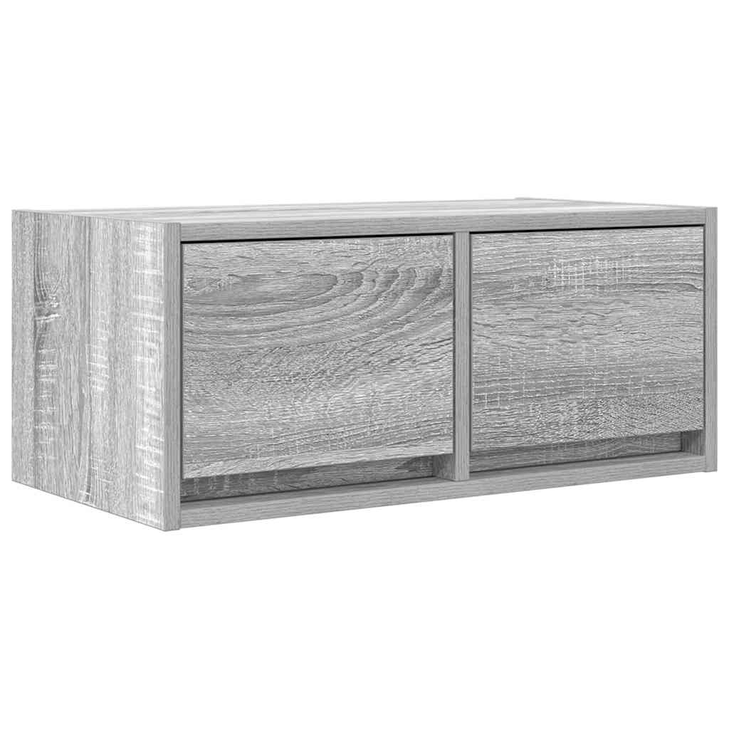 Mobile Porta TV Grigio Sonoma 60x31x25,5 cm Legno Multistrato - homemem39
