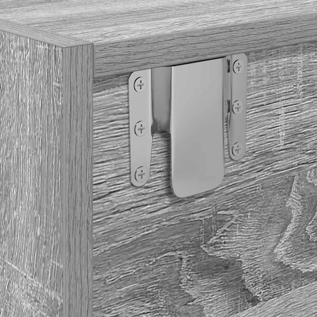 Mobile Porta TV Grigio Sonoma 60x31x25,5 cm Legno Multistrato
