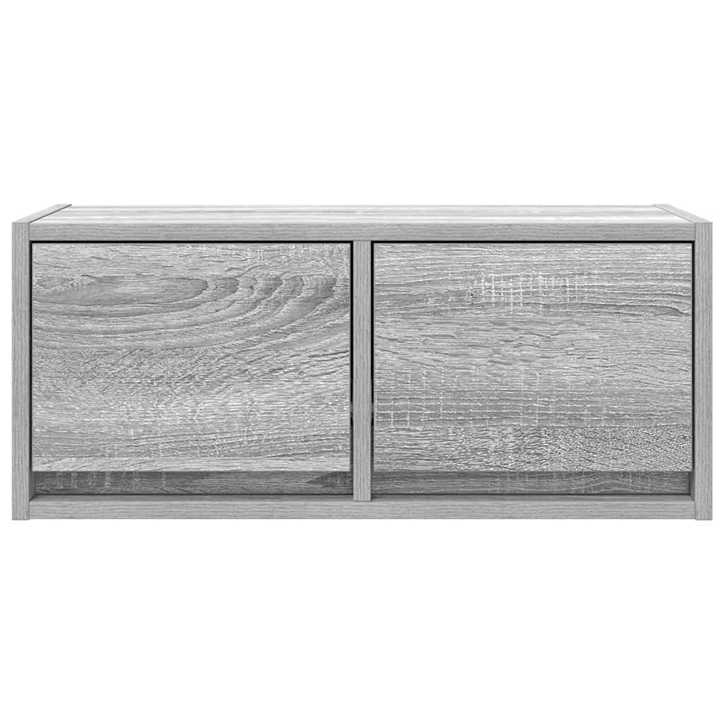 Mobili TV 2pz Grigio Sonoma 60x31x25,5 cm Legno Multistrato - homemem39
