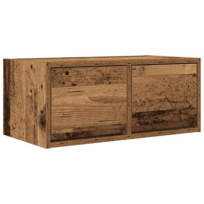 Mobile Porta TV Legno Antico 60x31x25,5 cm Legno Multistrato - homemem39