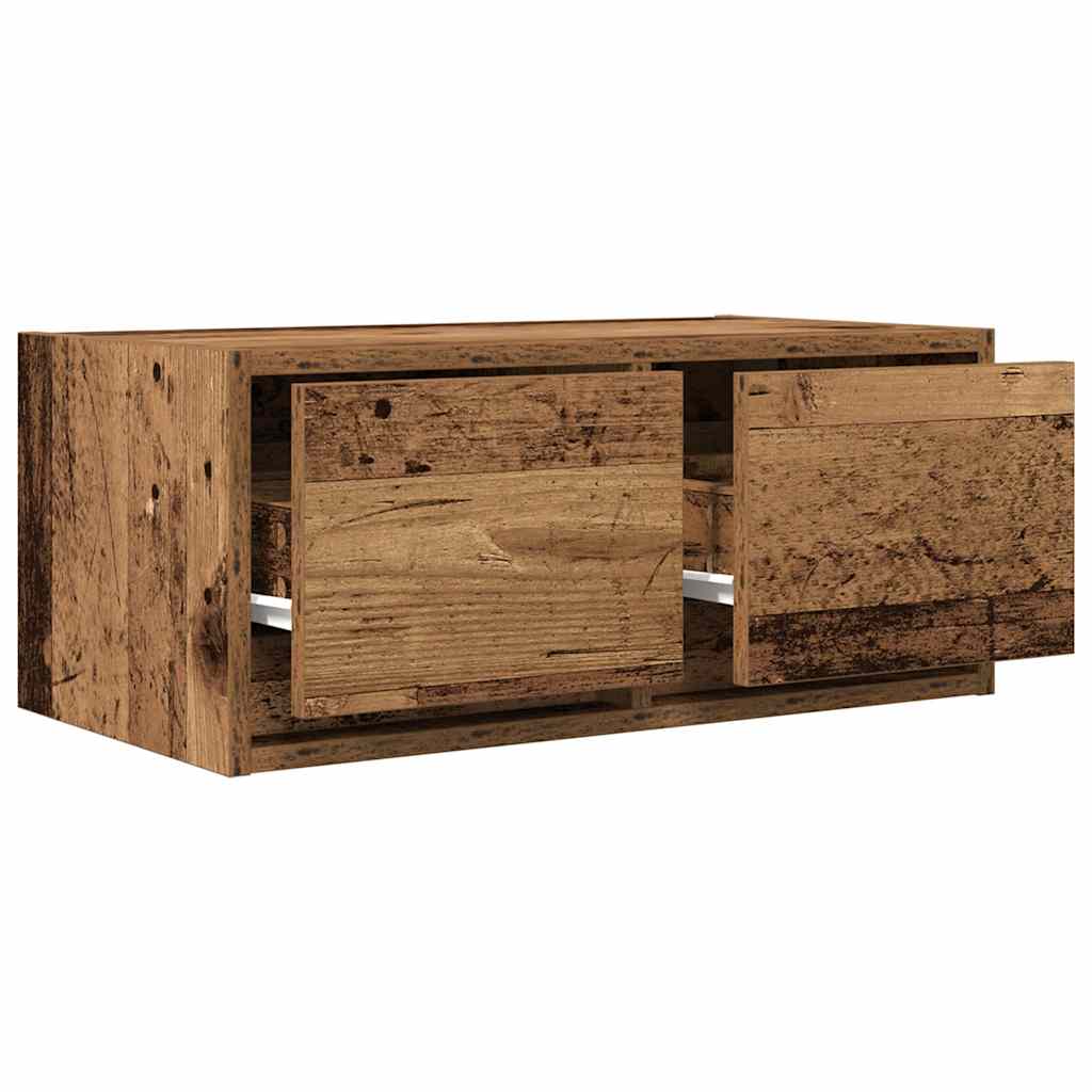 Mobili Porta TV 2 pz Legno Antico 60x31x25,5 cm in Truciolato - homemem39