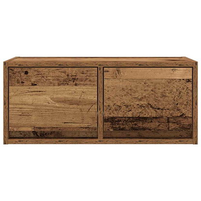 Mobili Porta TV 2 pz Legno Antico 60x31x25,5 cm in Truciolato - homemem39