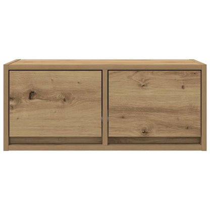 Mobile TV Rovere Artigianale 60x31x25,5 cm in Legno Multistrato - homemem39