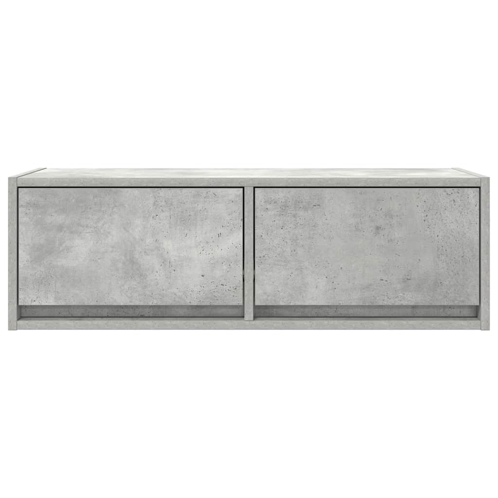 Mobile per TV Grigio Cemento 80x31x25,5 cm Legno Multistrato - homemem39