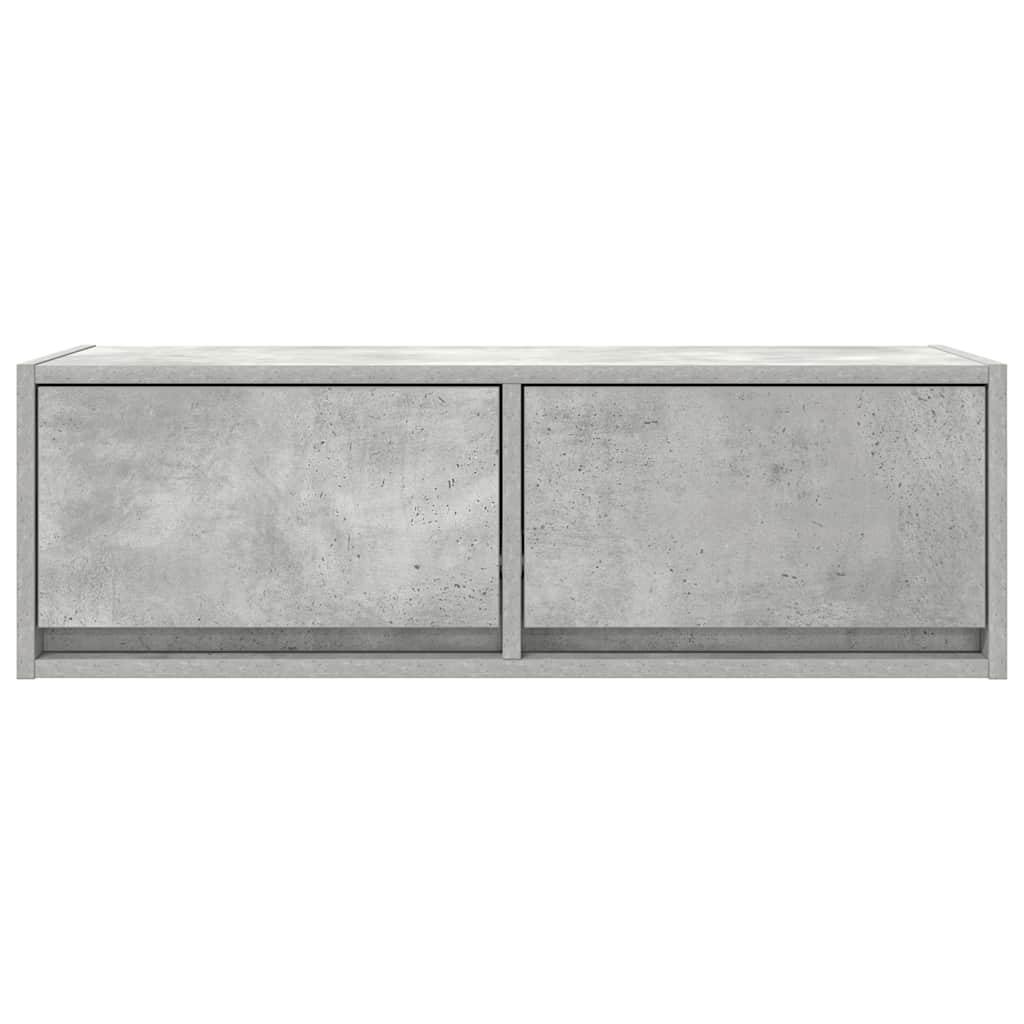 Mobili TV 2 pz Grigio Cemento 80x31x25,5cm in Legno Multistrato - homemem39