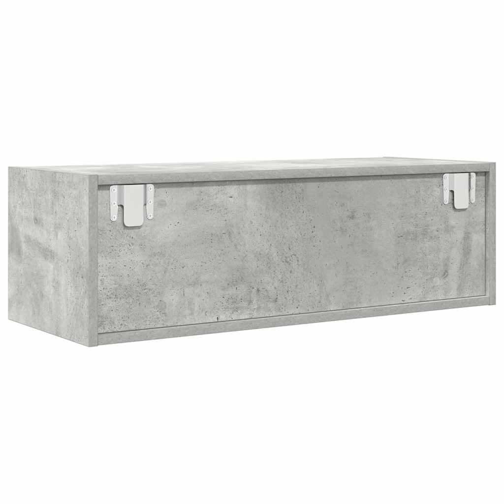 Mobili TV 2 pz Grigio Cemento 80x31x25,5cm in Legno Multistrato - homemem39