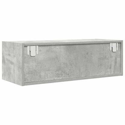 Mobili TV 2 pz Grigio Cemento 80x31x25,5cm in Legno Multistrato - homemem39