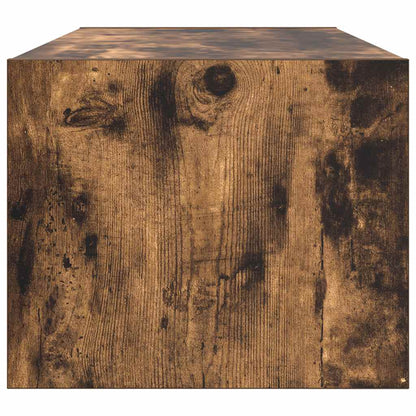 Mobile Porta TV Rovere Fumo 80x31x25,5 cm in Legno Multistrato - homemem39