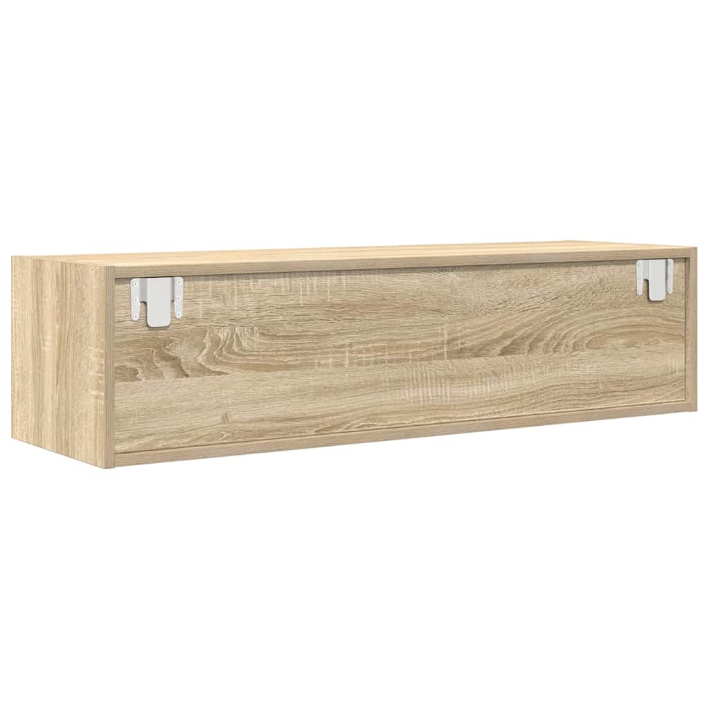 Mobile TV rovere sonoma 100 x 31 x 25,5 cm Legno multistrato | homemem39