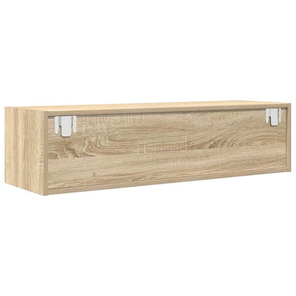 Mobile TV rovere sonoma 100 x 31 x 25,5 cm Legno multistrato | homemem39