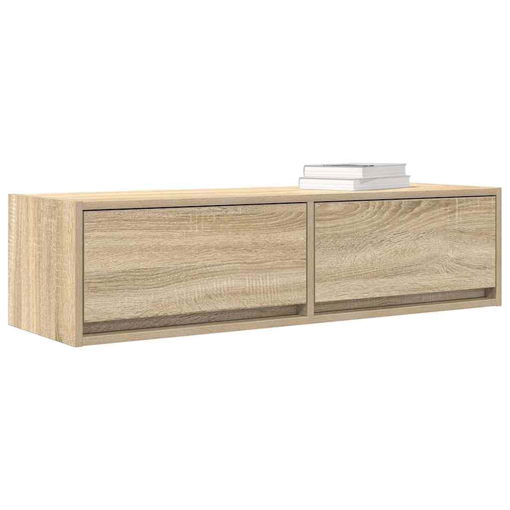 Mobile TV rovere sonoma 100 x 31 x 25,5 cm Legno multistrato | homemem39