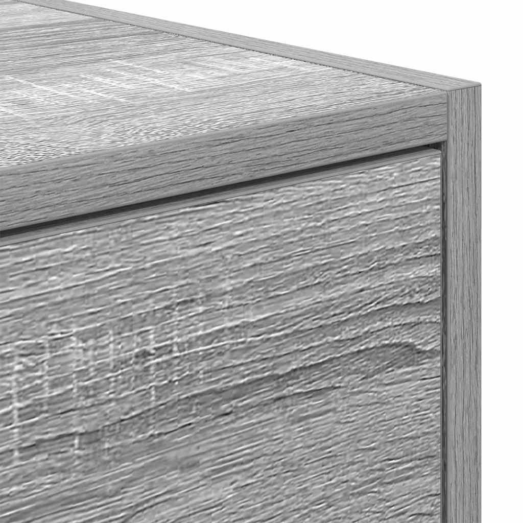 Mobile TV Grigio sonoma 100 x 31 x 25,5 cm Legno multistrato