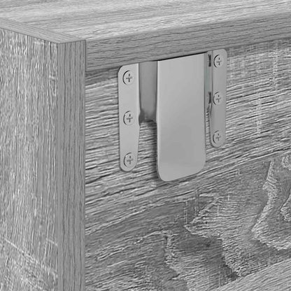 Mobile TV Grigio sonoma 100 x 31 x 25,5 cm Legno multistrato