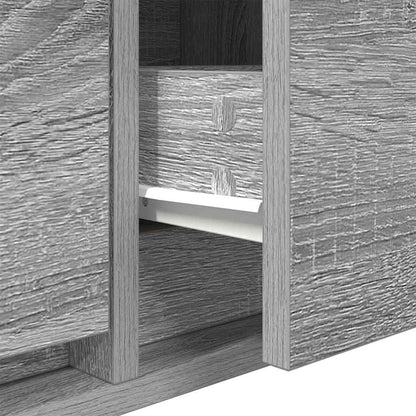 Mobile TV Grigio sonoma 100 x 31 x 25,5 cm Legno multistrato