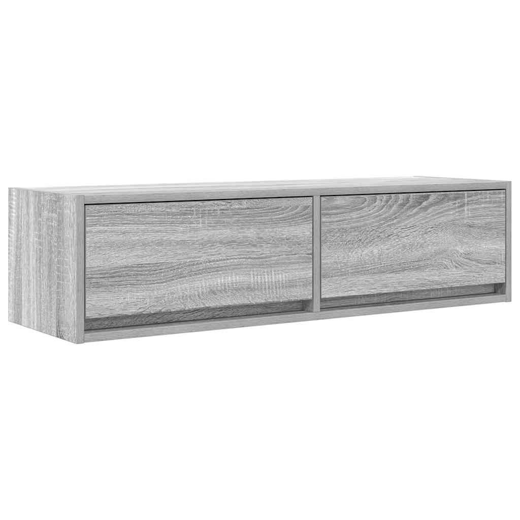 Mobile TV Grigio sonoma 100 x 31 x 25,5 cm Legno multistrato