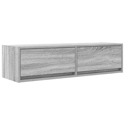 Mobile TV Grigio sonoma 100 x 31 x 25,5 cm Legno multistrato