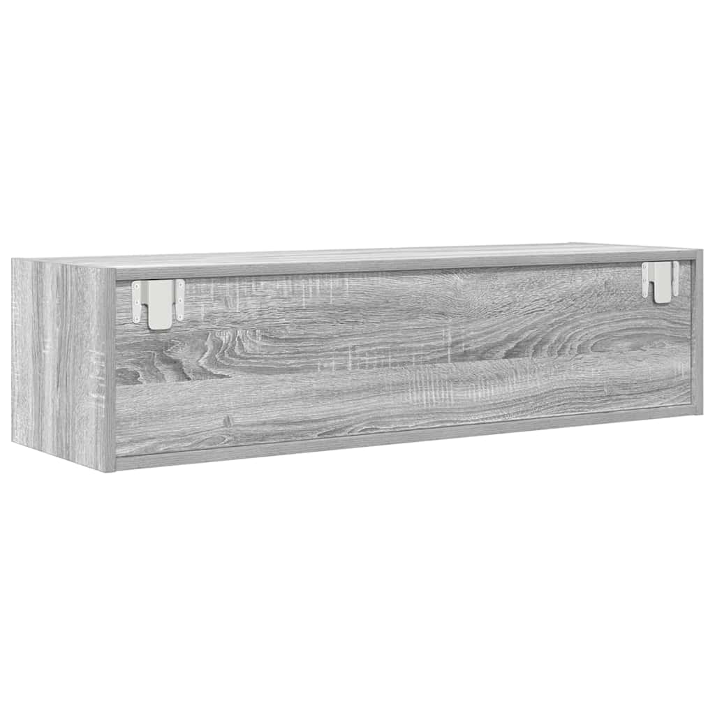 Mobile TV Grigio sonoma 100 x 31 x 25,5 cm Legno multistrato