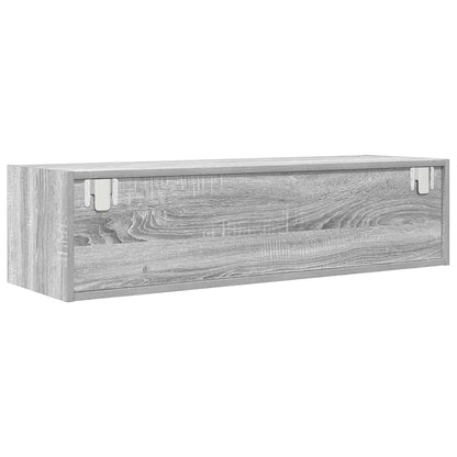 Mobile TV Grigio sonoma 100 x 31 x 25,5 cm Legno multistrato