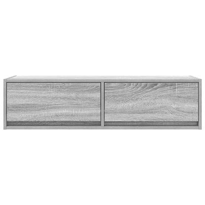 Mobile TV Grigio sonoma 100 x 31 x 25,5 cm Legno multistrato