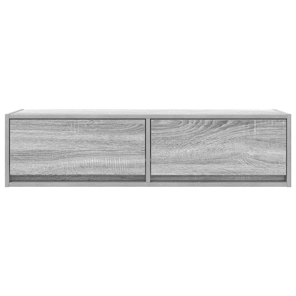 Mobile TV Grigio sonoma 100 x 31 x 25,5 cm Legno multistrato