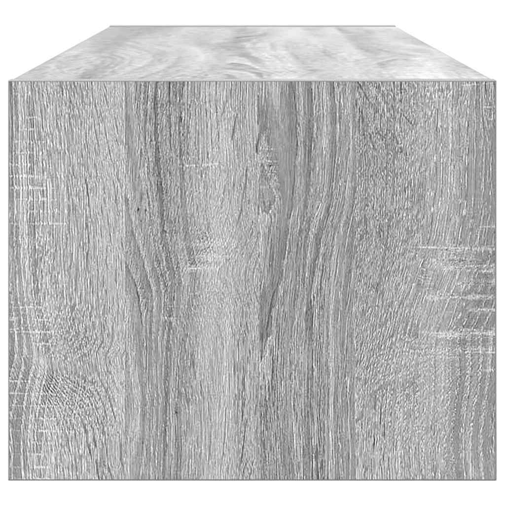 Mobile TV Grigio sonoma 100 x 31 x 25,5 cm Legno multistrato