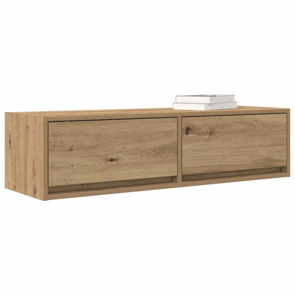 Mobile TV con cassetto rovere artigianale 100 x 31 x 25,5 cm