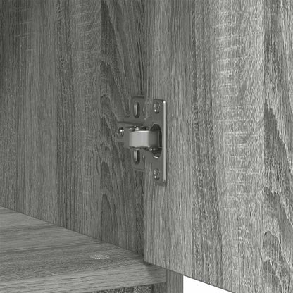 Credenza con Cassetto Grigio Sonoma 80x34x76 cm in Truciolato - homemem39