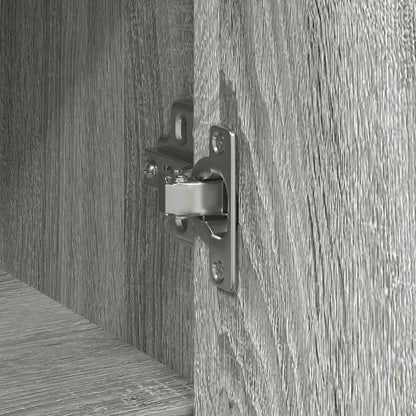 Credenza con Cassetto Grigio Sonoma 101x35x76 cm in Truciolato - homemem39