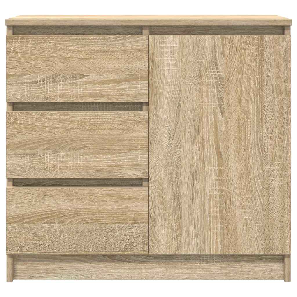 Credenza con Cassetto Rovere Sonoma 71x35x65 cm in Truciolato