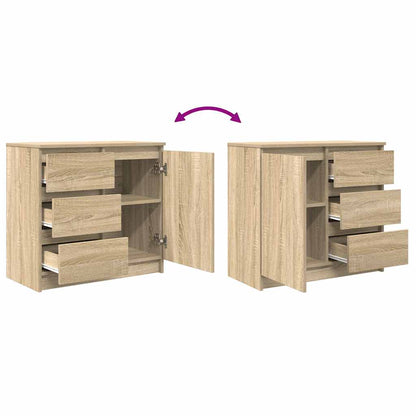 Credenza con Cassetto Rovere Sonoma 71x35x65 cm in Truciolato