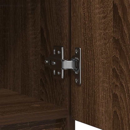 Credenza con Cassetto Rovere Marrone 71x35x65 cm in Truciolato - homemem39