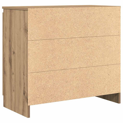 Credenza con Cassetto Rovere Artigianale 71x35x65 cm Truciolato