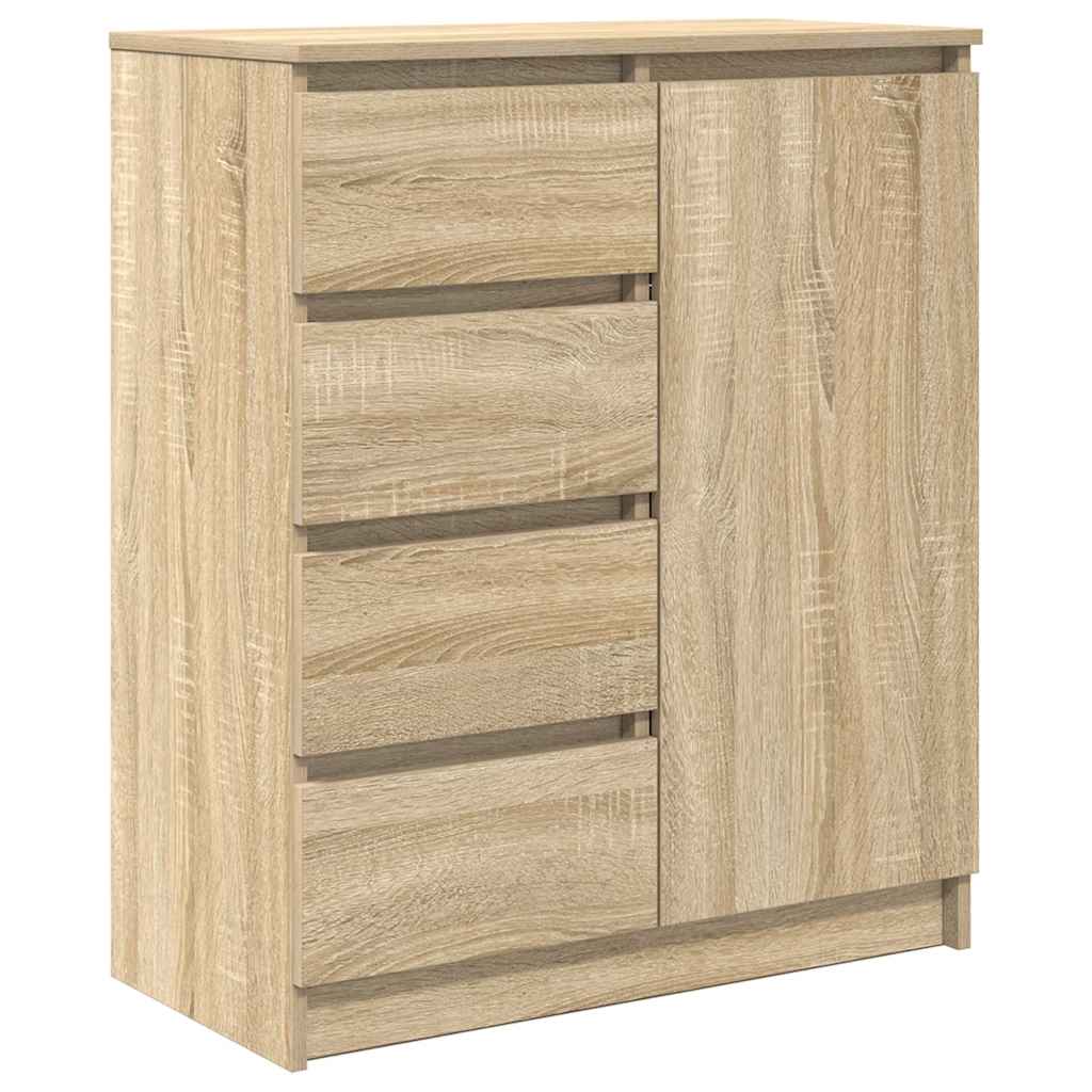 Credenza con Cassetti Rovere Sonoma 71x35x84 cm in Truciolato