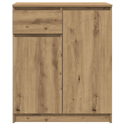 Credenza con Cassetto Rovere Artigianale 71x35x84 cm Truciolato